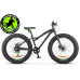 Велосипед Фэт байк 24 Stels Aggressor D V010 (гидравлика) 8 ск AL р. 13,5 черный